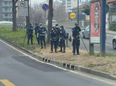 Sulla 500 Abarth a 175 km/h in corso Grosseto vigili autovelox velox torino