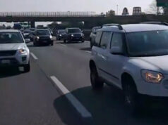 I giostrai rallentano la tangenziale per protesta blocco tangenziale protesta covid