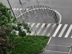 Via Pacini, di fronte al lice Einstein “il pericolo è in agguato” LICEO EINSTEIN