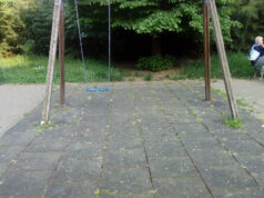 Lucento, degrado ai giardini di via Azuni Lucento giardini Azuni degrado