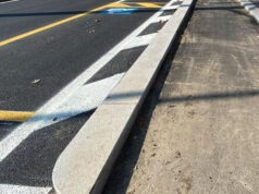 Corso Grosseto: ancora lavori, anche sulla ciclabile appena finita corso grosseto lavori ciclabile