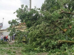 Maltempo, nubifragi raffiche di vento fino a 90 chilometri orari