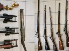 Furgone con armi antiche fermato al confine con la Francia armi antiche italia francia