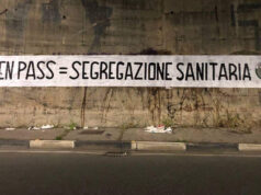 Green Pass, CasaPound: “scelta folle, è segregazione sanitaria” contro green pass torino