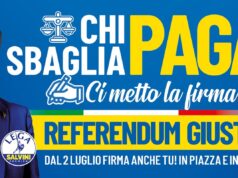Giustizia, 136 banchetti della Lega Piemonte nel weekend referendum giustizia