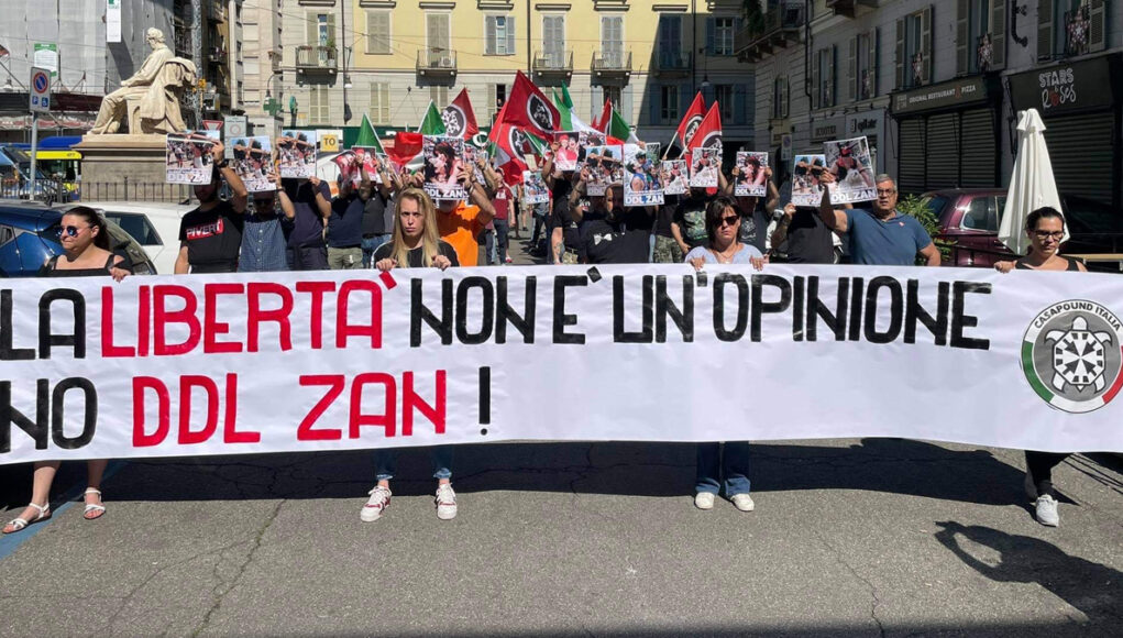 torino contro ddl zan