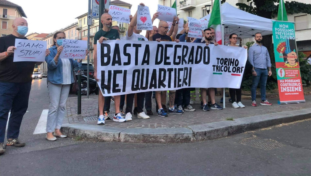 torino tricolore crocetta degrado