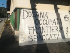 Sgomberati anarchici dall’ex dogana di Claviere Dogana Claviere occupazione sgombero anarchici polizia