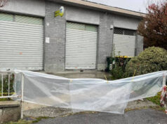 Via Damiano Chiesa, slitta riapertura dopo furto “troppi danni” bancomat poste posta via damiano chiesa