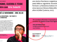 Il Consiglio regionale dà il sostegno a Eric Gobetti (negazionista sulle foibe). Ma poi lo toglie gobetti piemonte consiglio regionale piemonte