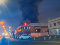 Incendio a Beinasco, Brucia la Demap. Fumo su tutta Torino Incendio Beinasco Demap Torino