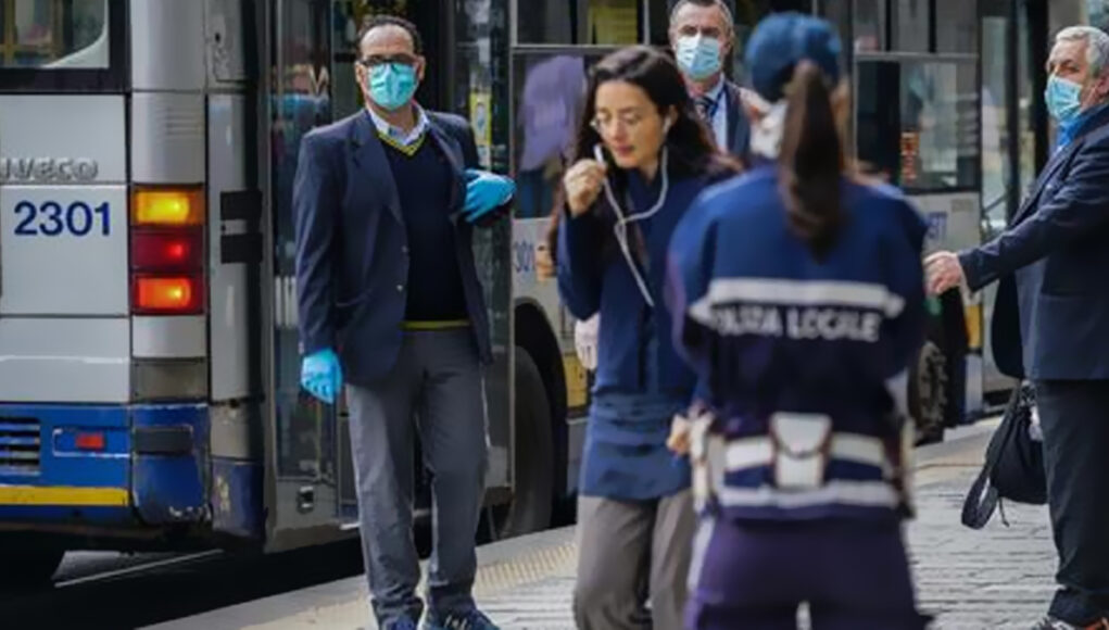 green pass mezzi pubblici controlli polizia