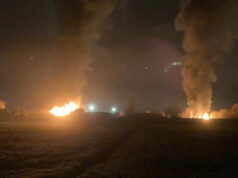 Incendio a Leinì: a fuoco un capannone – VIDEO incendio leini