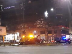 Auto finisce sullo spartitraffico in Corso Maroncelli