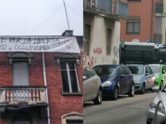 Barriera, sgomberata palazzina anarchici a Torino sgombero anarchici via bersezio barriera torino