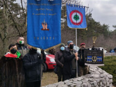 Foiba di Basovizza, labaro “fuori” perché non ha green pass foiba basovizza