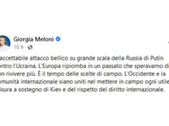Fratelli d’Italia sta con l’Ucraina “conseguenze a chi non segue la linea del partito” fratelli italia ucraina meloni