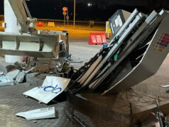 Rivalta, rubano ruspa per sradicare cassaforte del benzinaio benzinaio rivalta