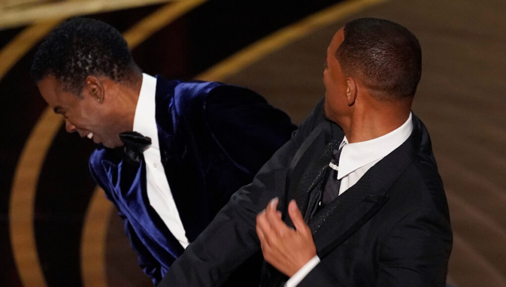 will smith oscar pugno schiaffo chris rock