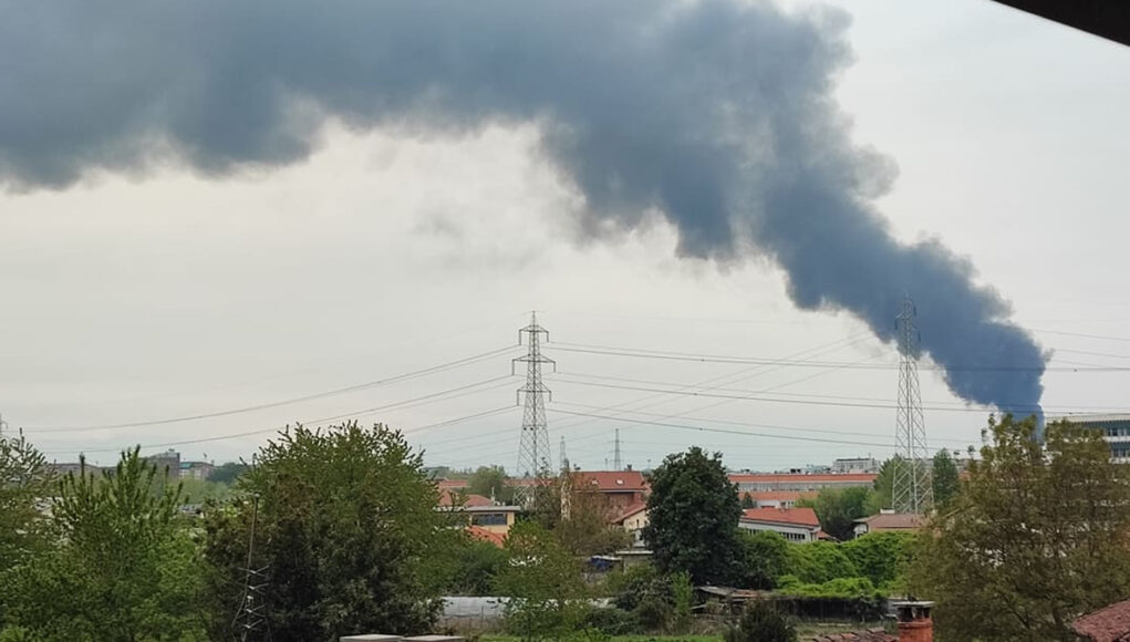 incendio torino nord