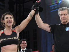 Kickboxing, grande vittoria per Elisabetta Canalis alla Reggia di Venaria -FOTO Kickboxing Elisabetta Canalis Reggia di Venaria
