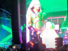 Christina Aguilera e Kim Petras, show sexy al Pride di Los Angeles – VIDEO christina aguilera Kim Petras pride los angeles 2022