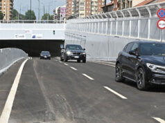 Incidente all’uscita del nuovo sottopasso di Corso Grosseto, cinque feriti sottopasso corso grosseto