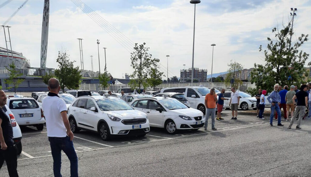 sciopero taxi torino