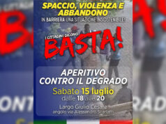 Barriera: sabato “aperitivo contro il degrado” dei cittadini con la Lega torino barriera degrado