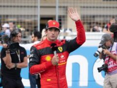 F1 Gp Bahrain, Sainz con Ferrari leader terze prove libere