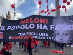 “Adesso basta”, Cgil e Uil in piazza Roma contro la Manovra 2024