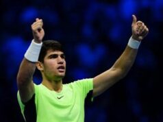 Atp Finals 2023, Alcaraz batte Rublev in due set