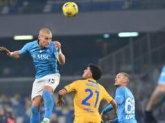 Ascolti tv, prime time martedì 19 dicembre a Napoli-Frosinone su Canale 5