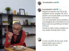 Chef Barbieri e gli spaghetti con le vongole: ‘rivolta’ su Instagram