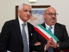 Consegna delle chiavi della città di Cerchiara di Calabria a Nicola Barone