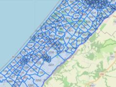 Gaza, Striscia divisa in centinaia di aree: la mappa Idf per allertare civili su scontri