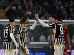 Juve-Roma 1-0, gol di Rabiot e Allegri si avvicina all’Inter