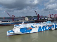 Moby, preso in consegna secondo traghetto nuova generazione Moby Legacy