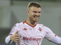 Monza-Fiorentina 0-1, gol di Beltran