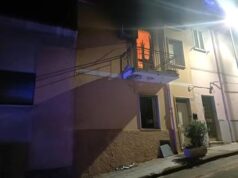 Sassari, casa a fuoco in piena notte a Sorso: morto 77enneato