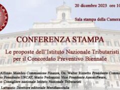 Tributaristi: conferenza stampa su proposte per il Concordato preventivo biennale