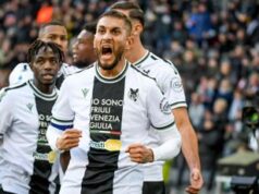 Udinese-Bologna 3-0, tris friulano e Motta si ferma