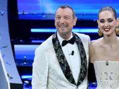 Chiara Ferragni, Amadeus: “Quando sei a un certo livello la svista non ti è permessa”