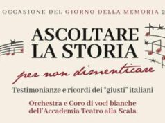 Concerto alla Camera per giorno Memoria, in sala ricordo ‘giusti delle nazioni’