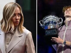 Jannik Sinner oggi a Palazzo Chigi da premier Meloni