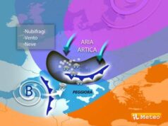 Maltempo e aria gelida: weekend con freddo, pioggia e neve