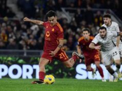 Roma-Atalanta 1-1, gol di Koopmeiners e rigore di Dybala