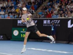 Sinner agli ottavi dell’Australian Open, Baez battuto al terzo turno