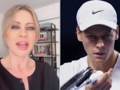 Anna Falchi e le frasi in tv su Sinner: “Ho sbagliato”