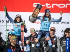 Brignone e Bassino sul podio nel superG di Crans Montana, vince Venier